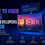 Best Text to Video APIs for Developers